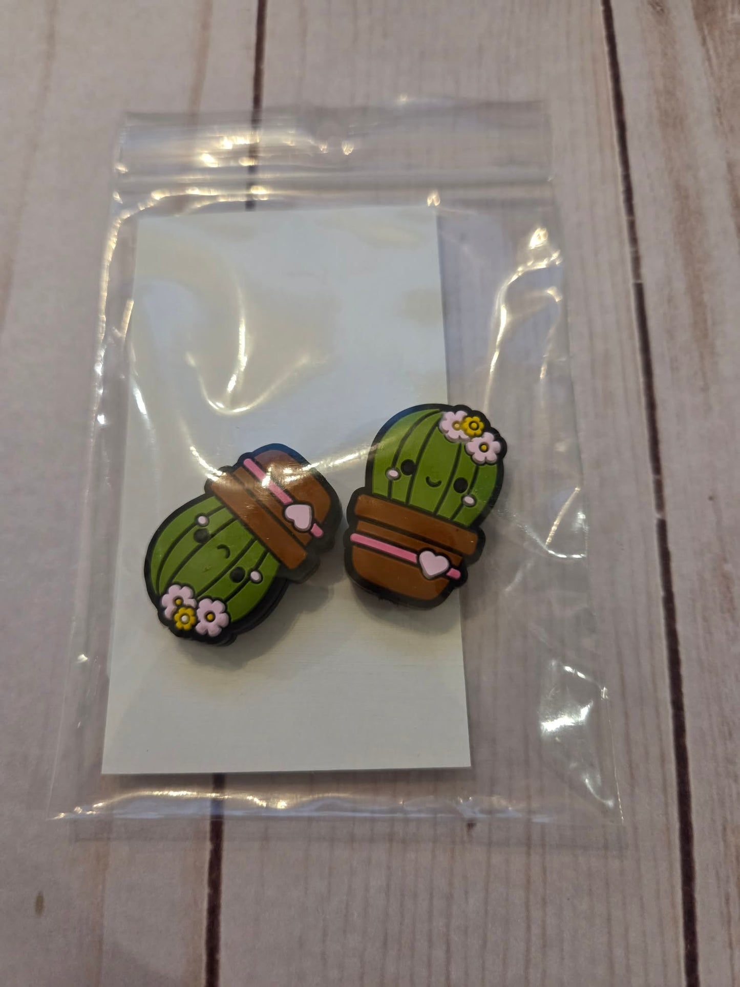 Knitting Needle Point Protectors cactus