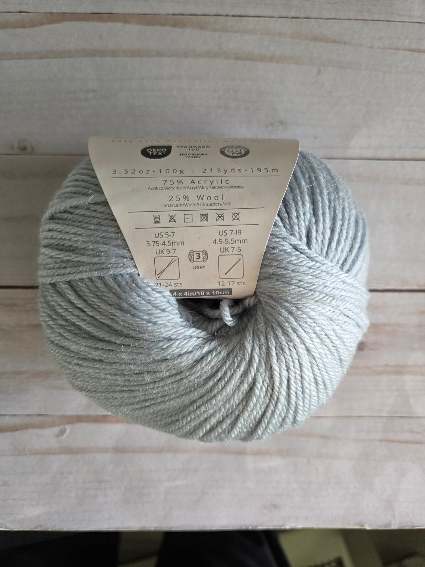 Ella Rae Cozy Soft Yarn Grey #21