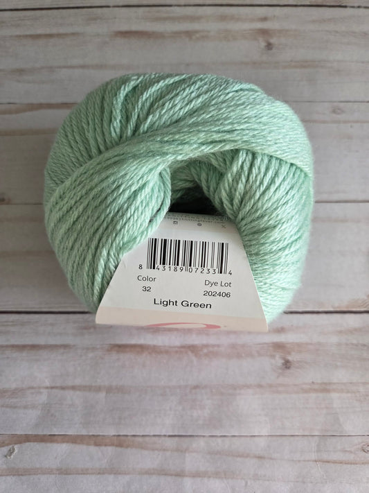 Ella Rae Cozy Soft Yarn Light Green #32