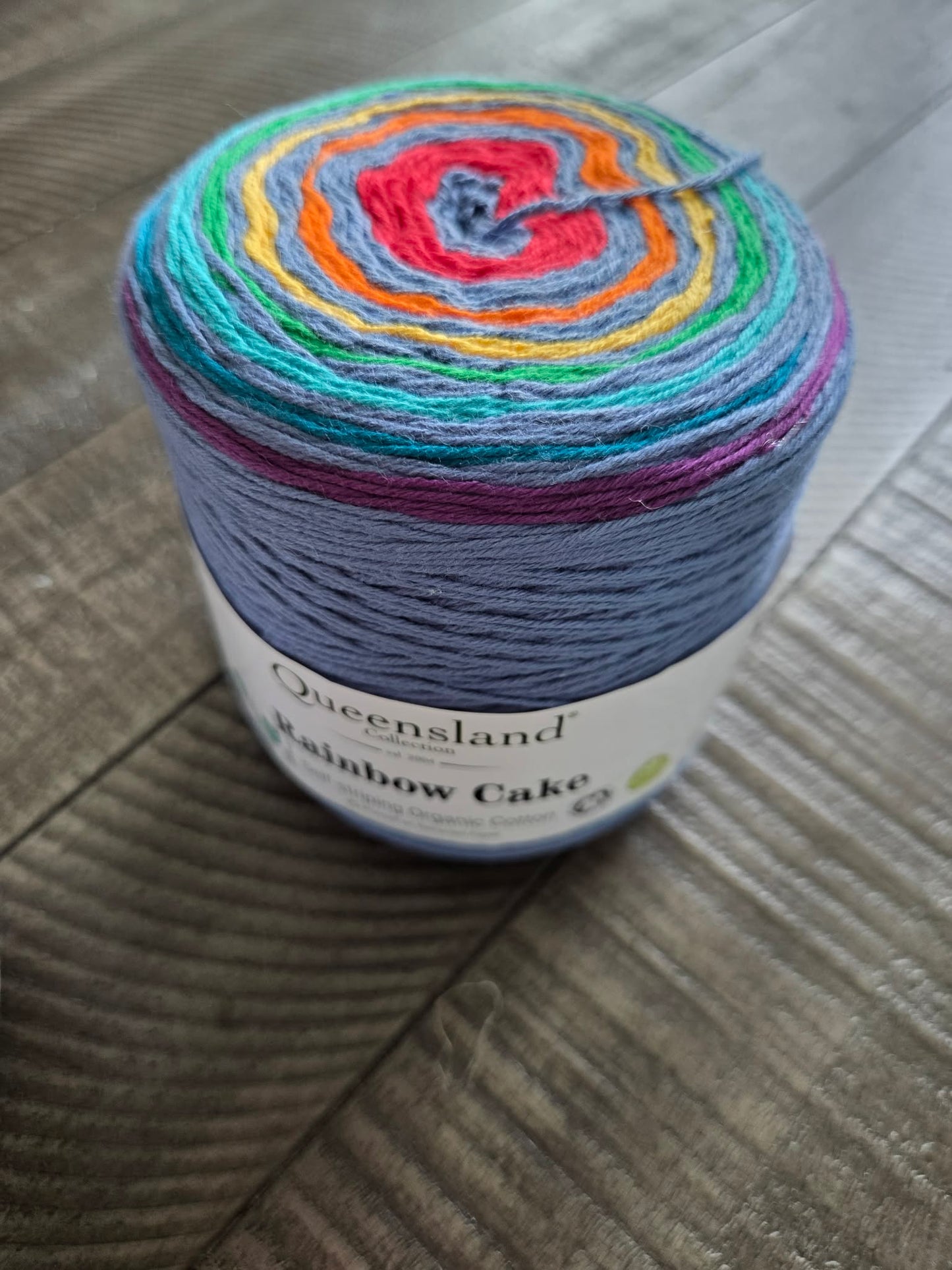 Queensland Rainbow Cake Yarn Downpour 104