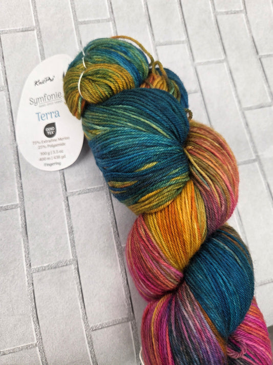 Dragon Vine Symfonie Hand Dyed Sock Yarn 438 yards