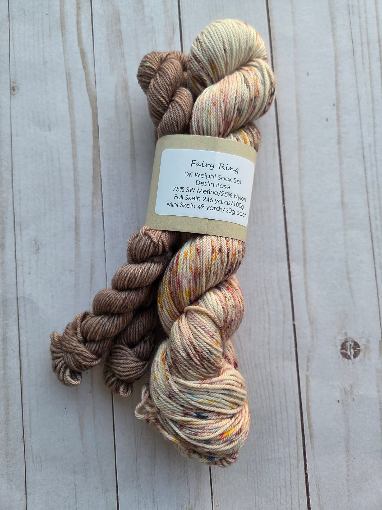 Fairy Ring DK Sock Set by Three By the Sea Designs