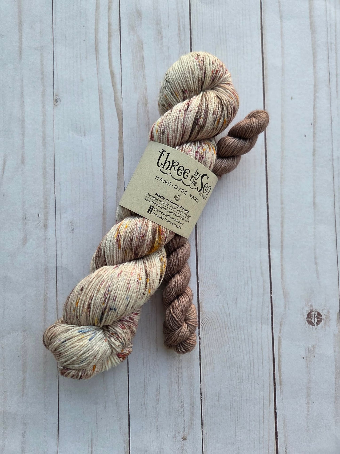 Fairy Ring Fingering Sock Set by Three By the Sea Designs
