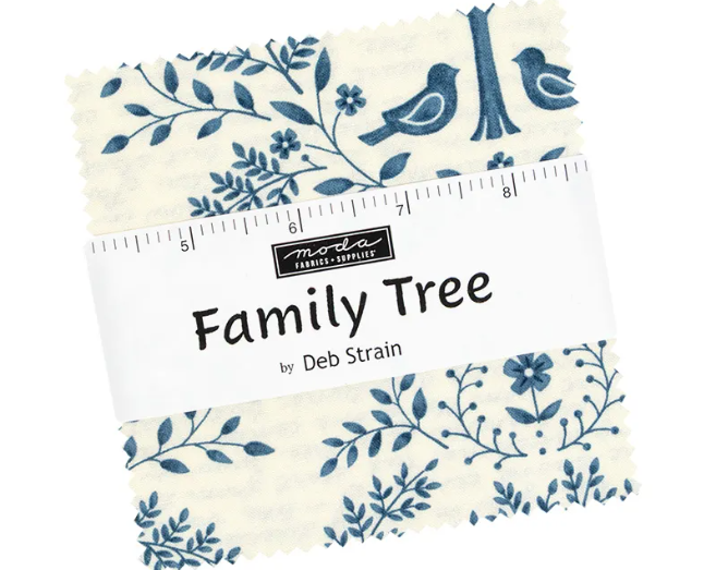 Family Tree Charm Pack Deb Strain for Moda Fabric