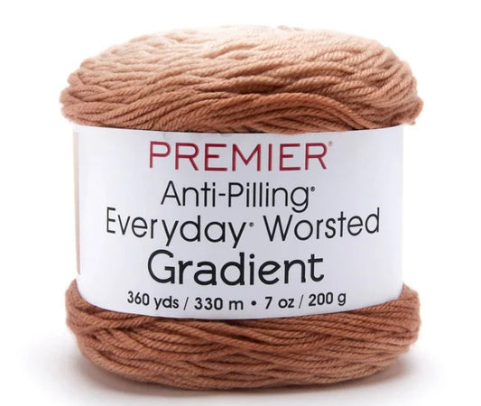 Fawn Premier Anti-Pilling Everyday Worsted Gradient Yarn