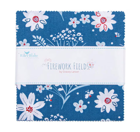 Firework Fields 5" Stacker