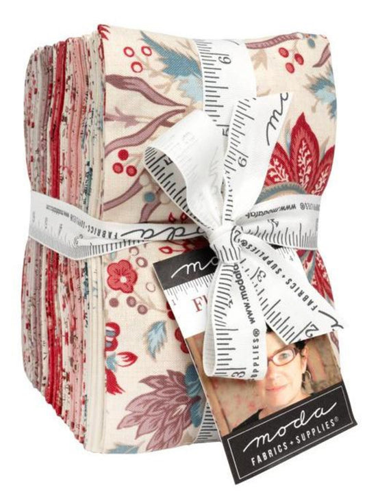 Moda Fleur de Paris Fat Eighth 9x22 Bundle 38pc French General Fabric