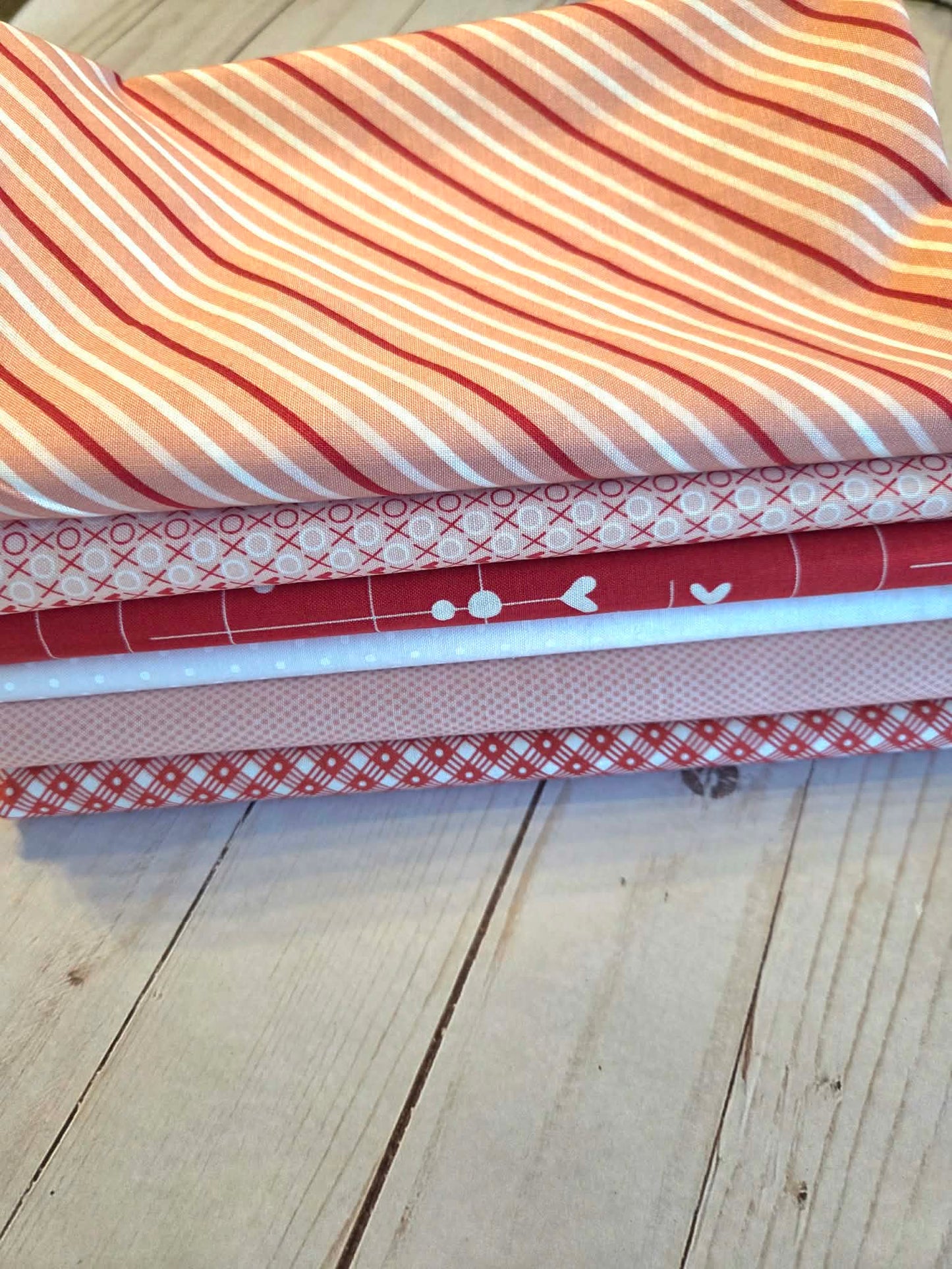 Valentine Riley Blake Designs 1 each 6 yard total Bundle