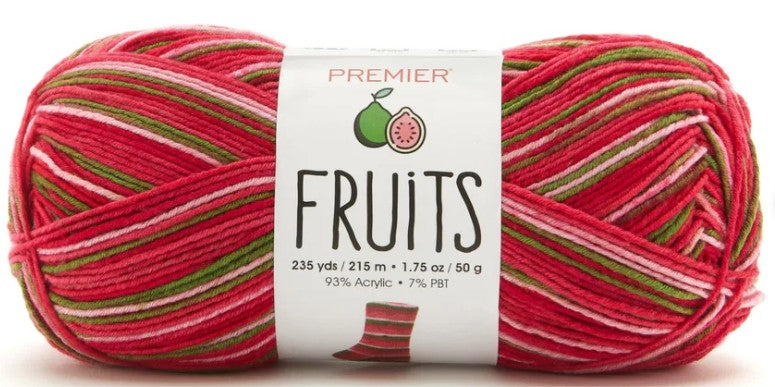 Guava Fruits Sock yarn