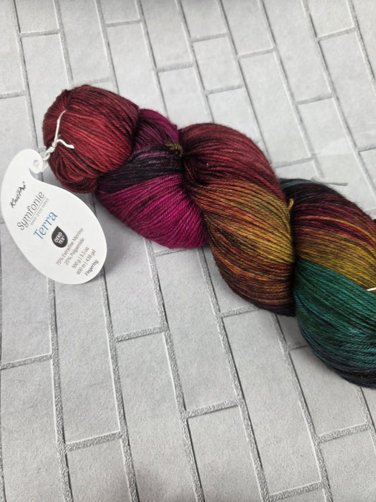 Harvest Vine Symfonie Hand Dyed Sock Yarn 438 yards