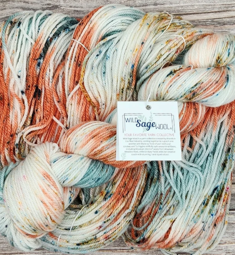 Heirloom – DK Shimmer Yarn by Wild Sage Wool
