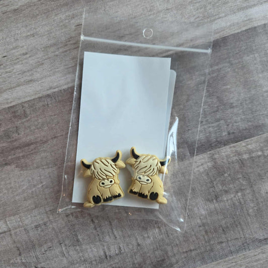 Knitting Needle Point Protectors Knitting Needl Highland Cow