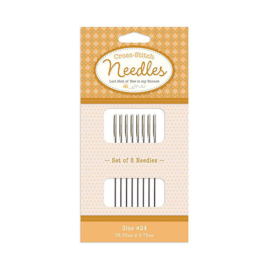 NEW Lori Holt Cross Stitch Needles size #24