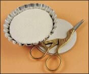 Medium Tart Tins, pack of 4 cross stitch finishing