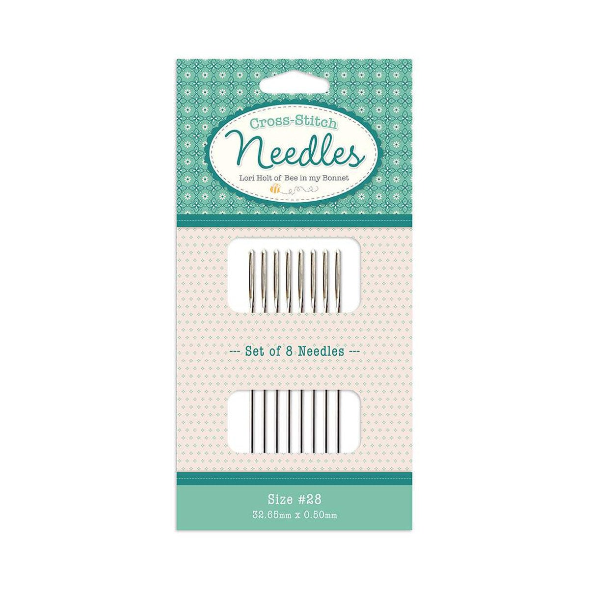 NEW Lori Holt Cross Stitch Needles size #28