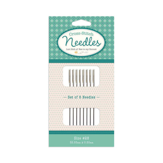 NEW Lori Holt Cross Stitch Needles size #28