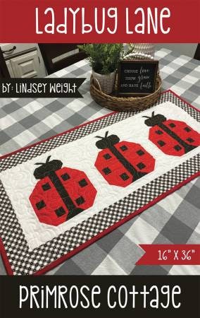 Ladybug Lane - Quilt Pattern- Primrose Cottage