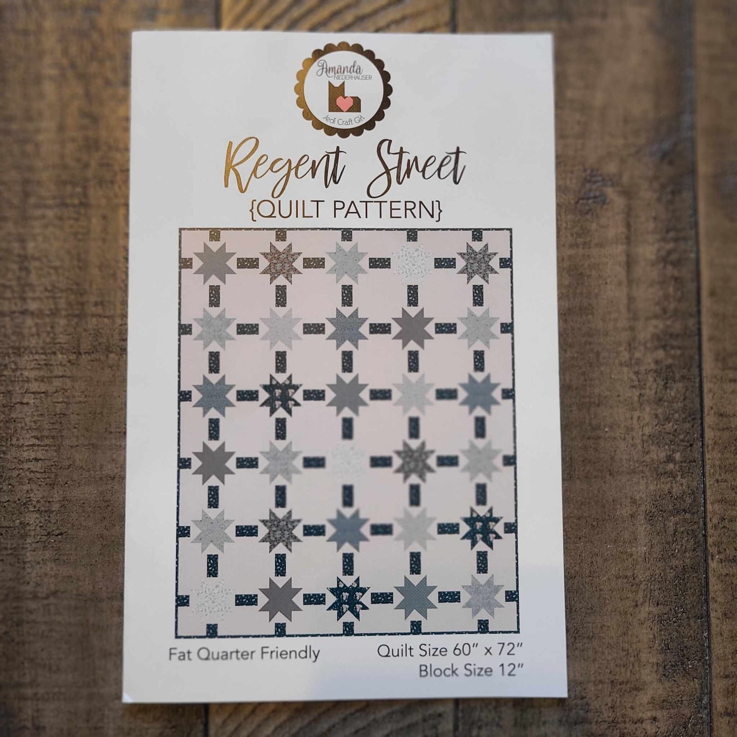 Regent Street Quilt Pattern - Jedi Craft Girl - Amanda Niederhauser