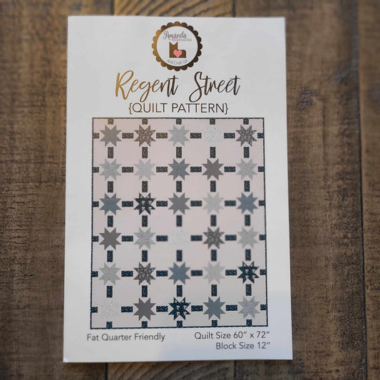 Regent Street Quilt Pattern - Jedi Craft Girl - Amanda Niederhauser
