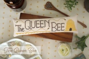 The Queen Bee October House Fiber Arts Cross Stitch Pattern