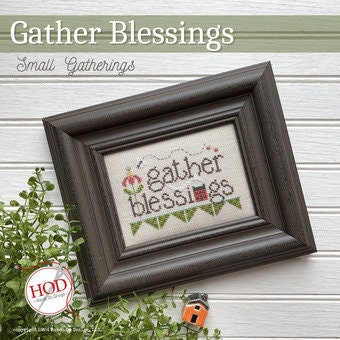 Gather Blessings Hands on Designs Cross Stitch Pattern