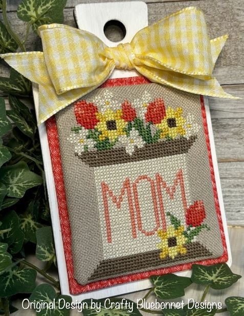 Mom's Bouquet Spool - Everyday Spool Series by Crafty Bluebonnet Designs