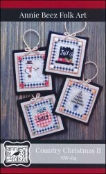 Country Christmas 2 Cross stitch pattern by Annie Beez Folk Art