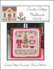 Classic Collection: Holly Jolly Ornament series by Country Cottage Needleworks