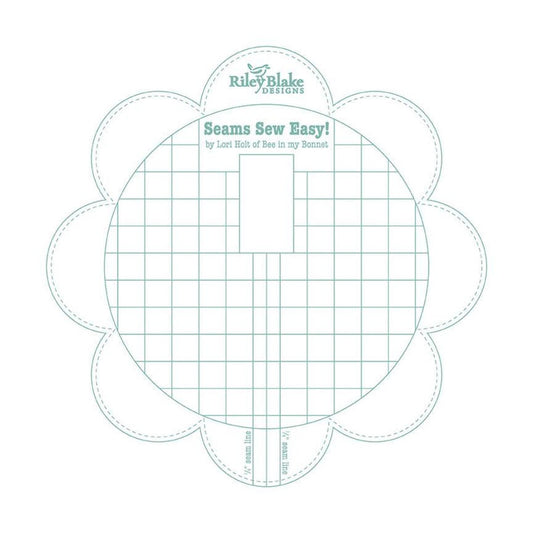 Lori Holt Seams Sew Easy™ Seam Guide Sea Glass