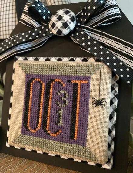 October 31st Spool - Spooky Spool Series by Crafty Bluebonnet Designs