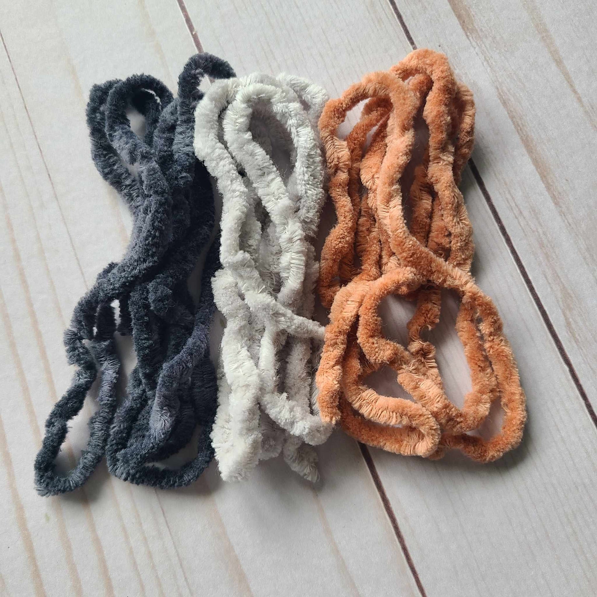Lady Dot Creates Chenille variety Pack in Darks/Halloween colors