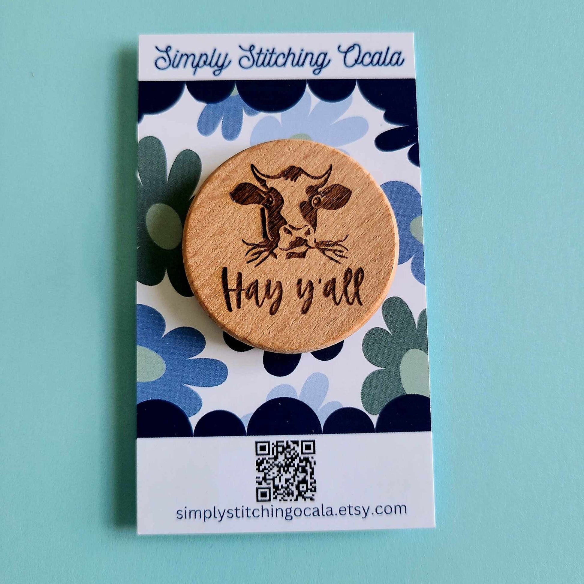 Needle Minder Hay Y'all Cross Stitch