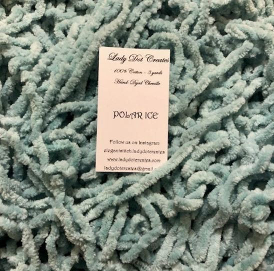 Lady Dot Creates Polar Ice Cotton Chenille