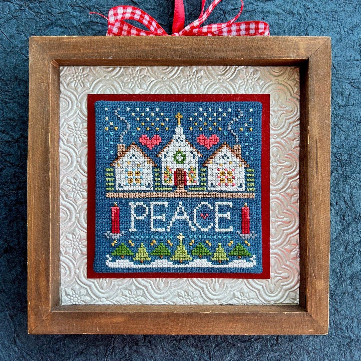 Peace In The Village Sweet Wing Studio Cross Stitch Pattern