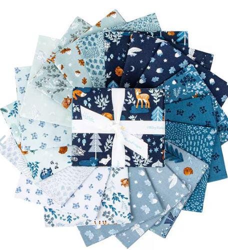 Twilight Creatures collection by Natàlia Juan Abelló for Riley Blake Designs 18 pieces Fat Quarter Bundle