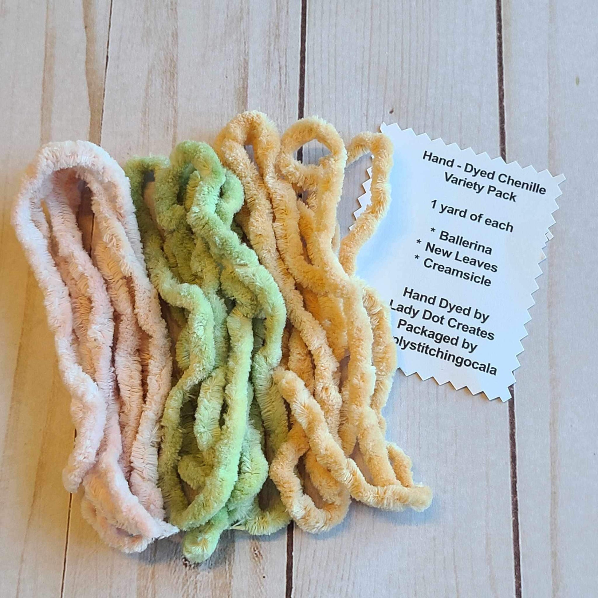 Lady Dot Creates Chenille Spring variety Pack