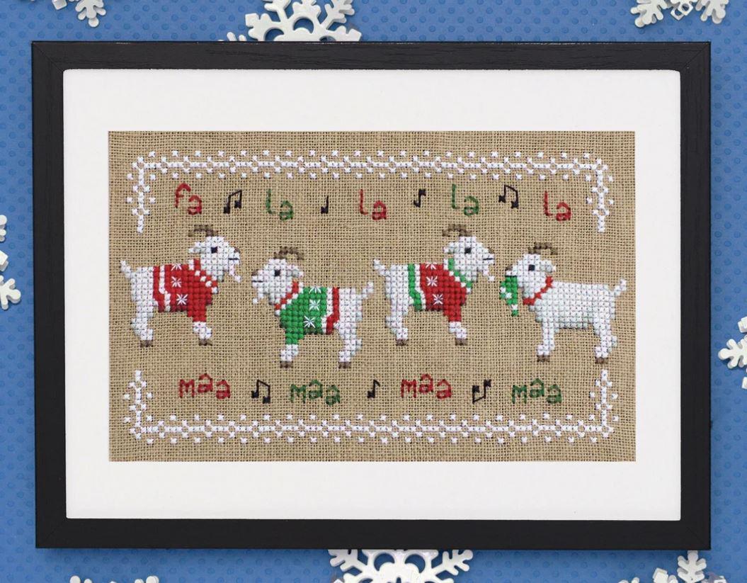 Fa La La Maa Maa by Lola Crow Cross Stitch Pattern