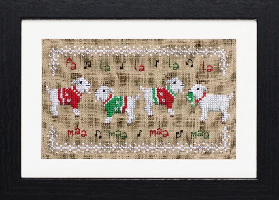 Fa La La Maa Maa by Lola Crow Cross Stitch Pattern