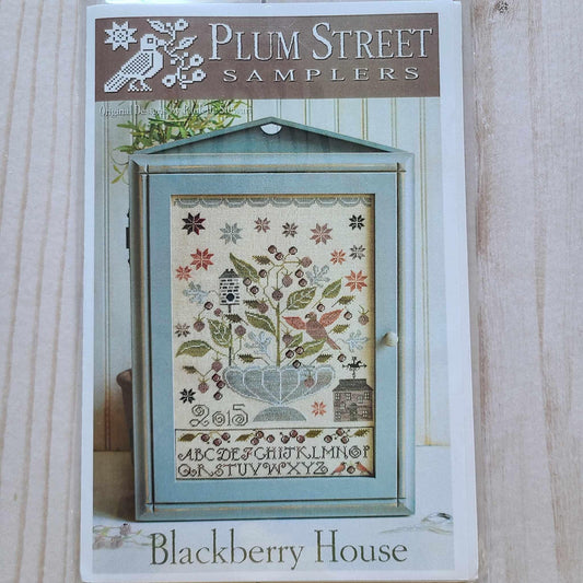 Blackberry House Cross stitch chart from Plum Street Samplers