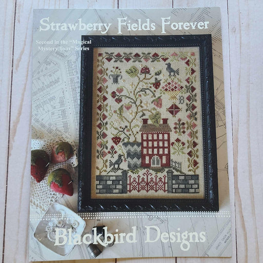 Strawberry Fields Forever Cross Stitch Pattern from Blackbird Designs