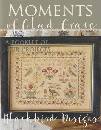 Moments of Glad Grace Cross Stitch Pattern from Blackbird Designs