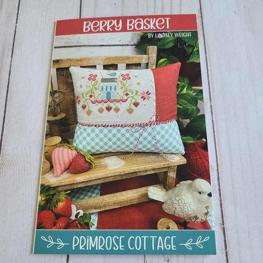 Berry Basket Cross Stitch Pattern Primrose Cottage Stitches