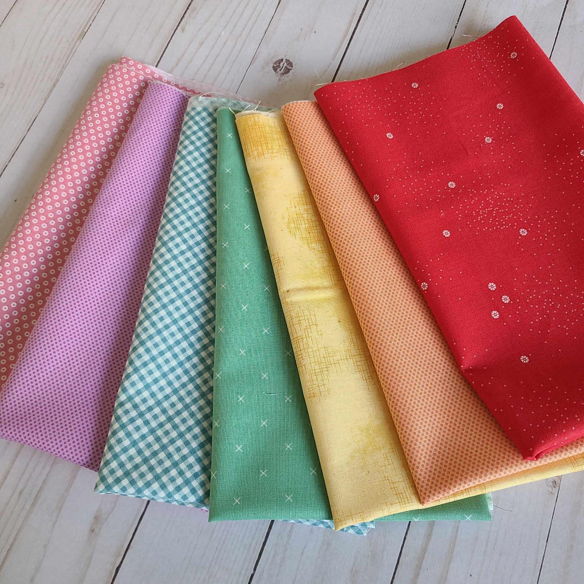 Rainbow Bundle Everyday Bundle Cross Stitch Finishing Bundle Riley Blake