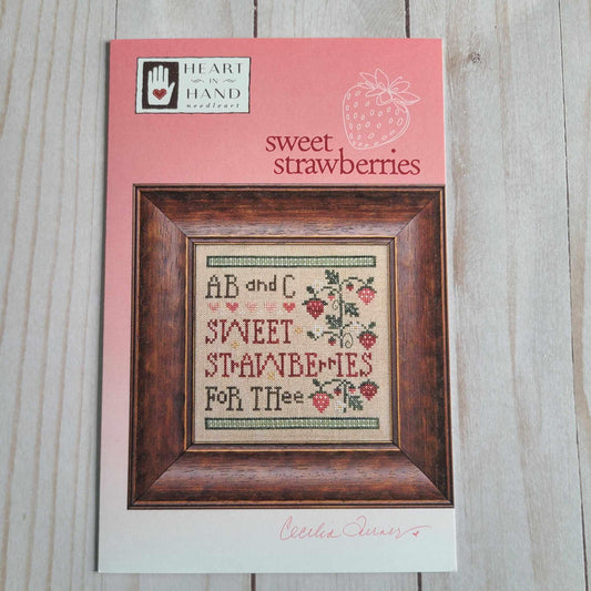 Sweet Strawberries Cross Stitch Pattern from Heart in hand