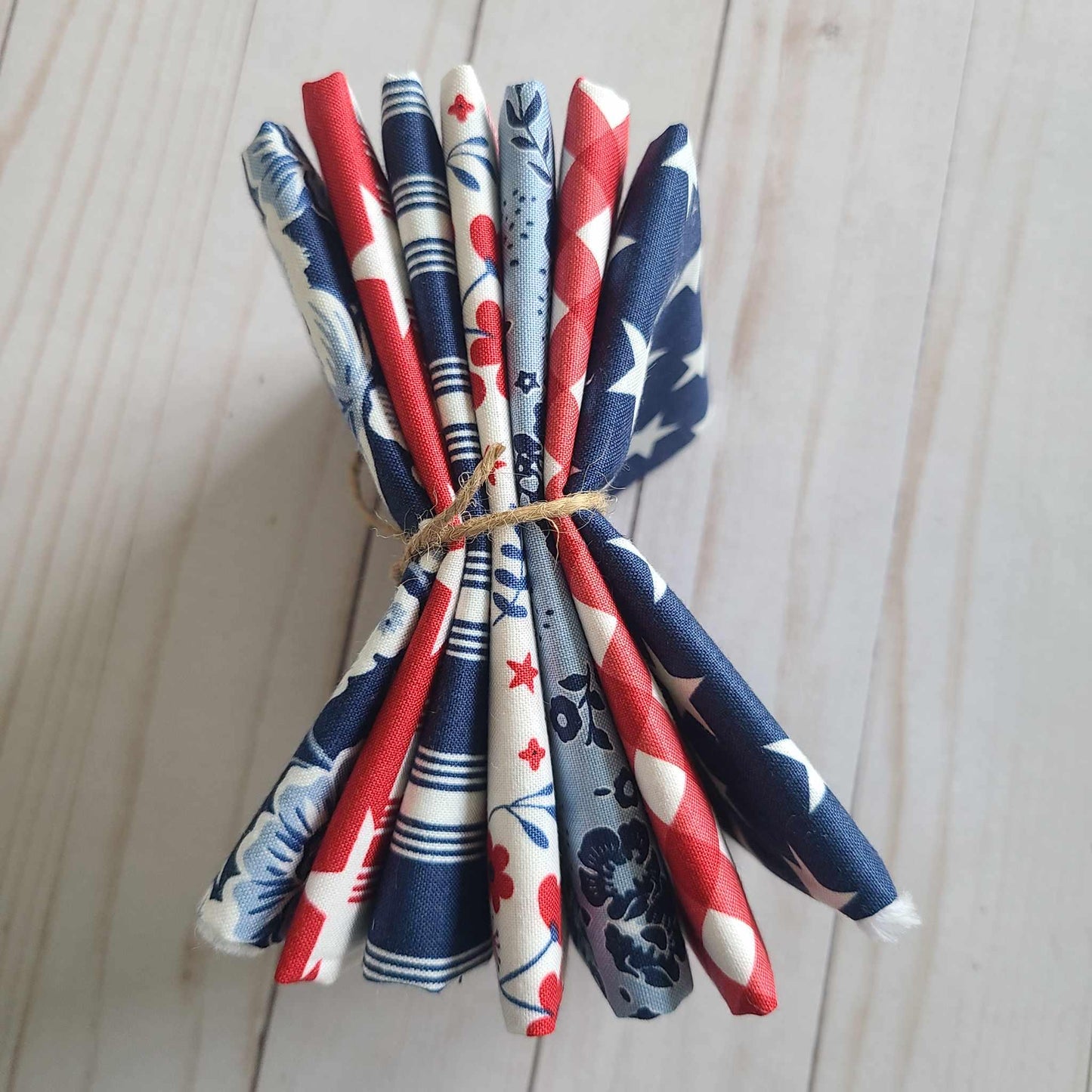 Freedom Garden collection by My Mind's Eye for Riley Blake Designs Fat Eighth Bundle