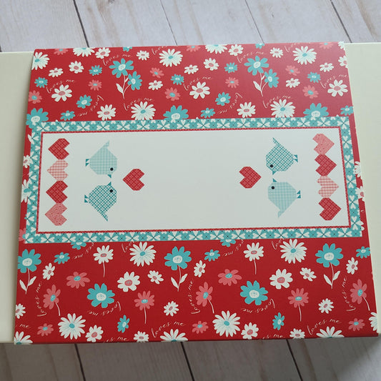 Heart to Heart Runner Boxed Kit Featuring You & Me by Sandy Gervais