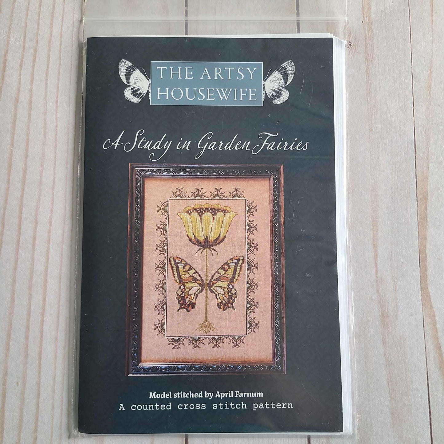 A study in garden fairies Cross stitch chart from The Artsy Housewife