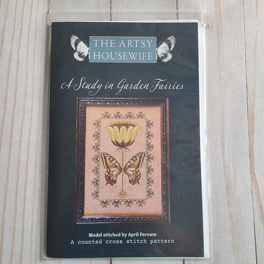 A study in garden fairies Cross stitch chart from The Artsy Housewife