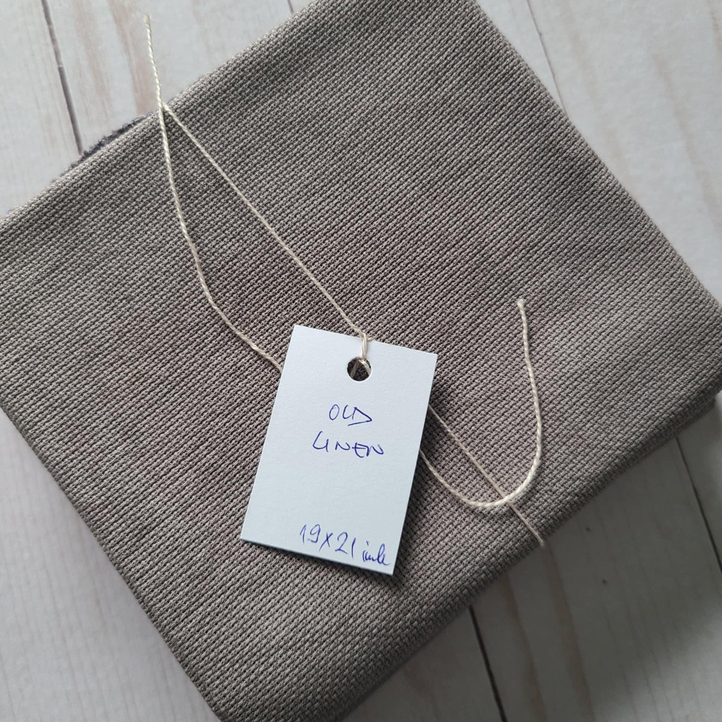 Hand-Dyed 20 Count Aida "Old Linen" by xJudesign