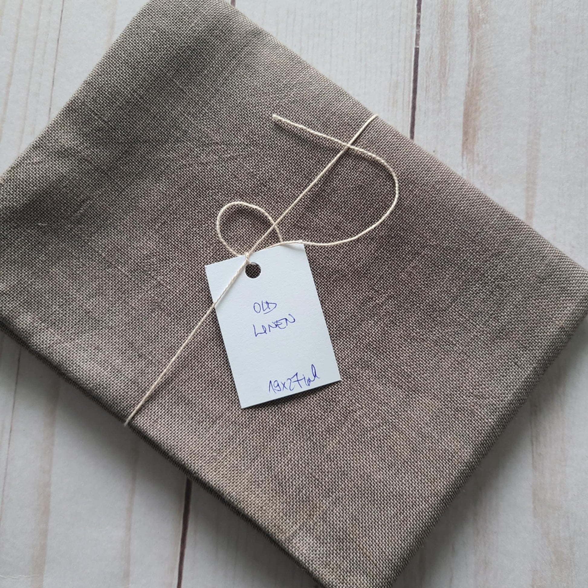 36 Count Old Linen Hand Dyed Linen by xJuDesign